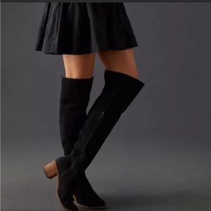 LUCKY BRAND Suede Over the Knee Boots